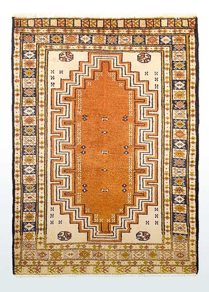 Alfombra Turkaman - 86 x 56 cm - multicolor