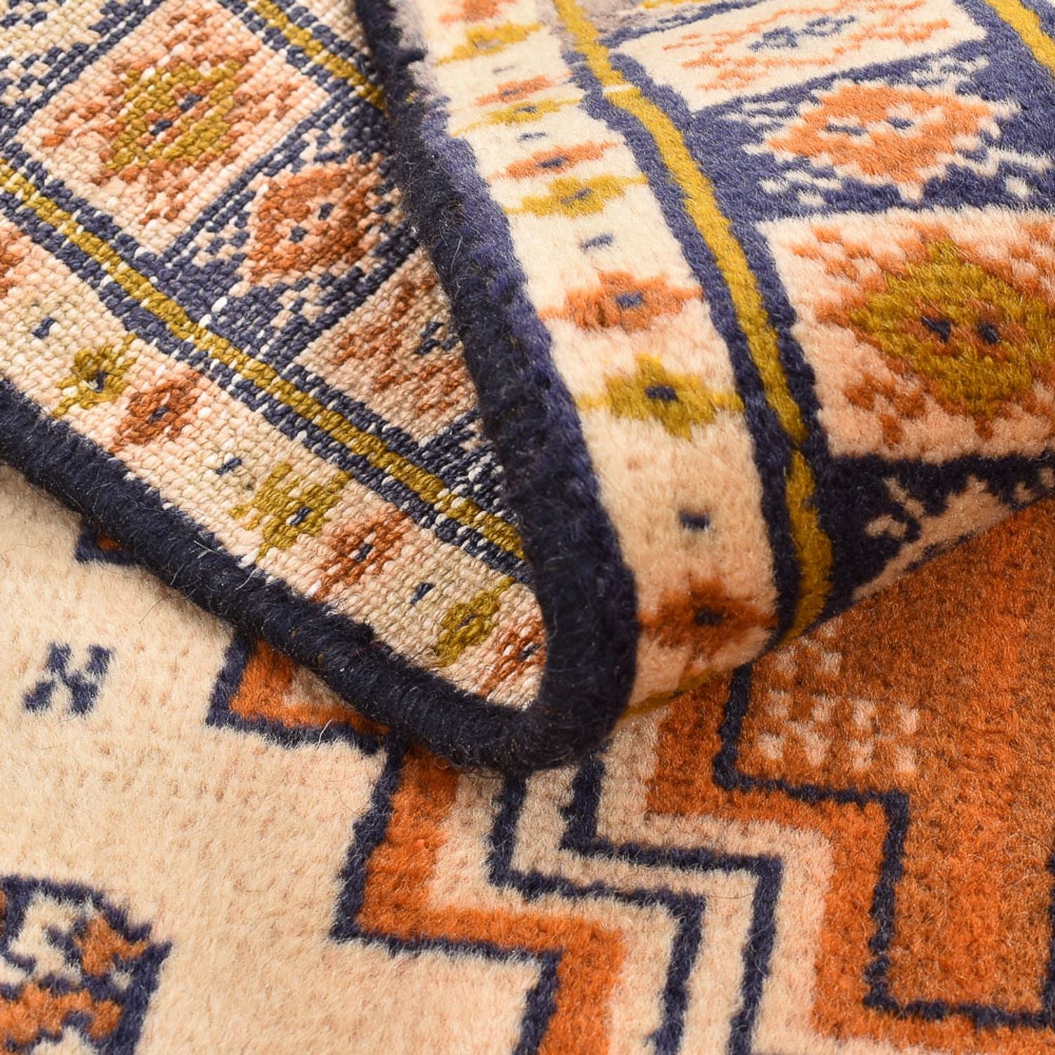 Alfombra Turkaman - 86 x 56 cm - multicolor