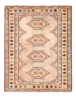 Alfombra Turkaman - 79 x 64 cm - rosa