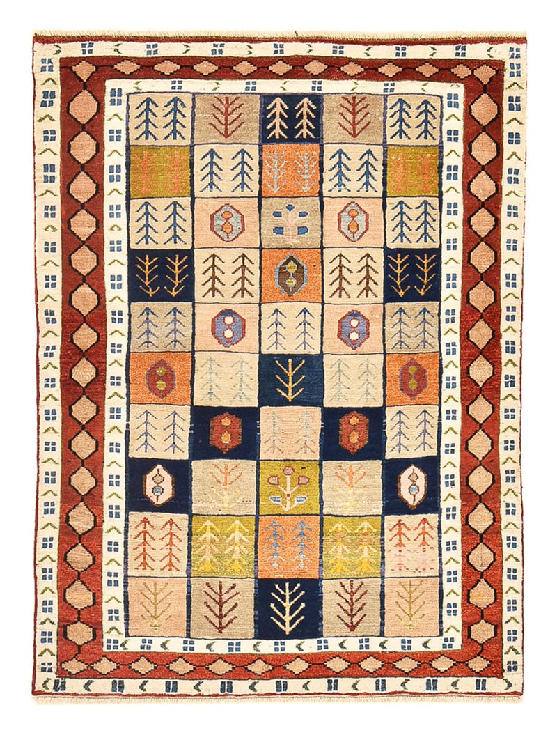 Alfombra Gabbeh - Persa - 143 x 103 cm - multicolor