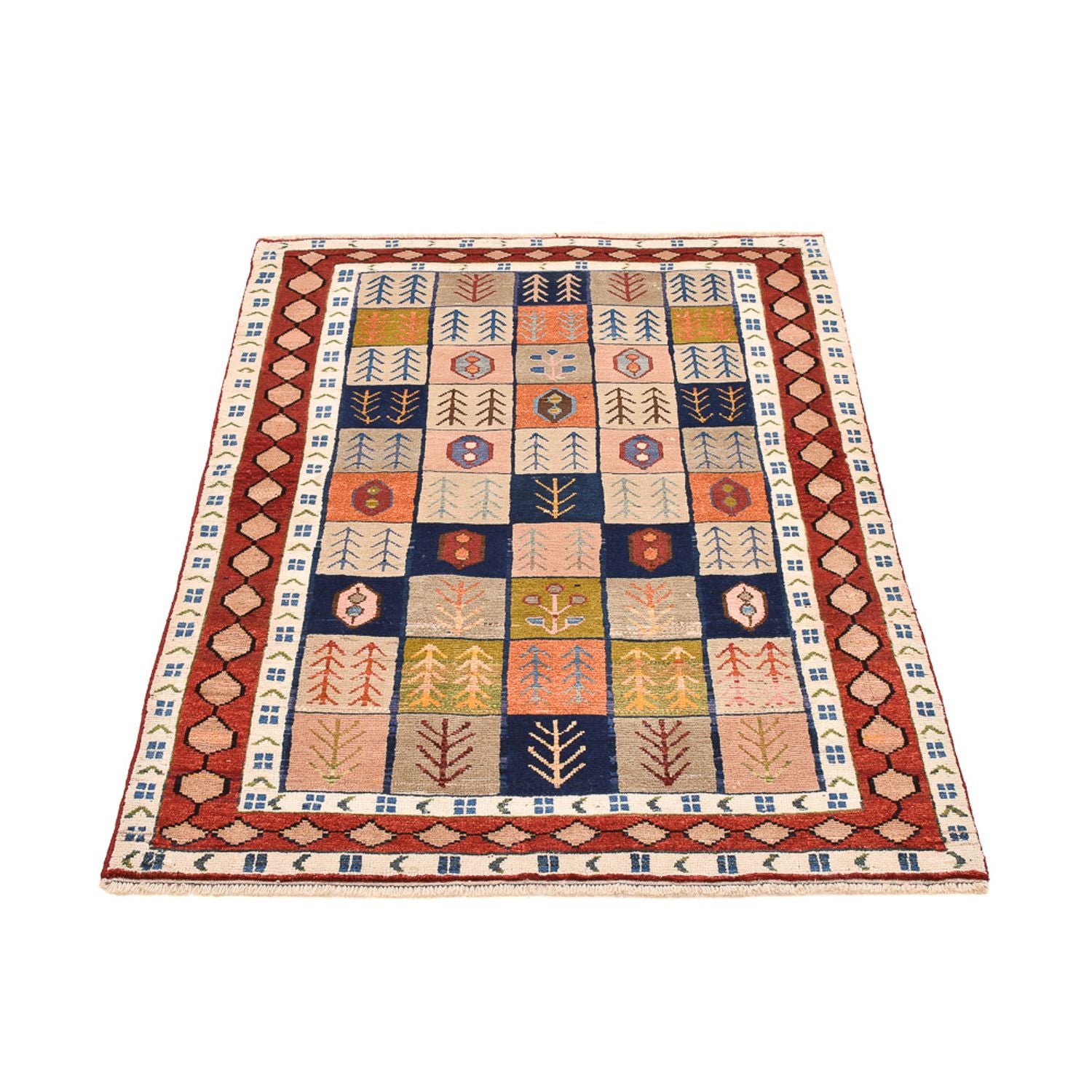Alfombra Gabbeh - Persa - 143 x 103 cm - multicolor