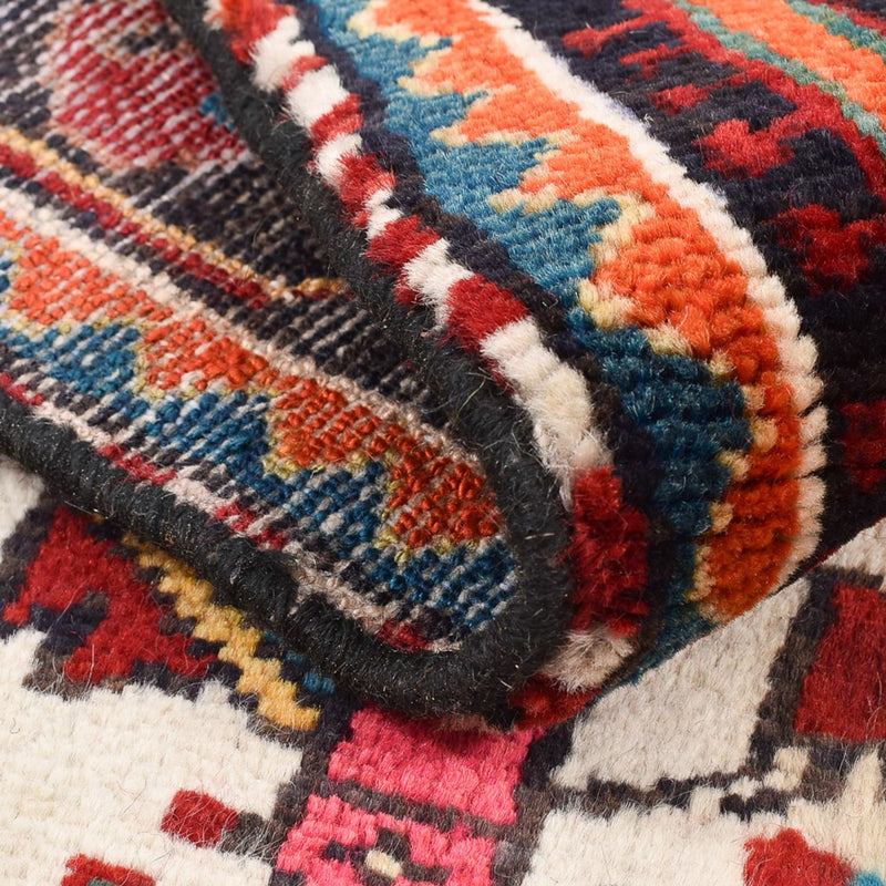 Alfombra persa - Nómada - 142 x 93 cm - multicolor