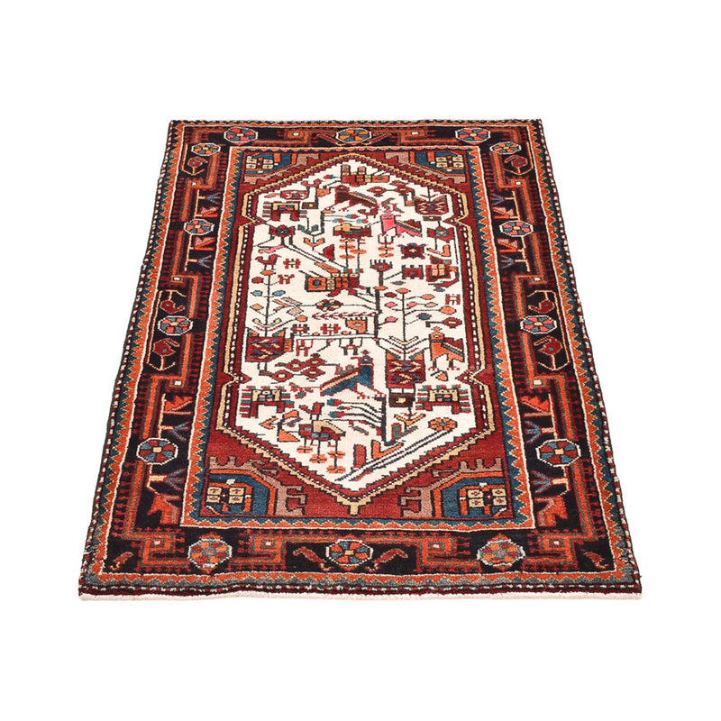 Alfombra persa - Nómada - 142 x 93 cm - multicolor