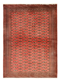 Alfombra Turkaman - 140 x 104 cm - rojo