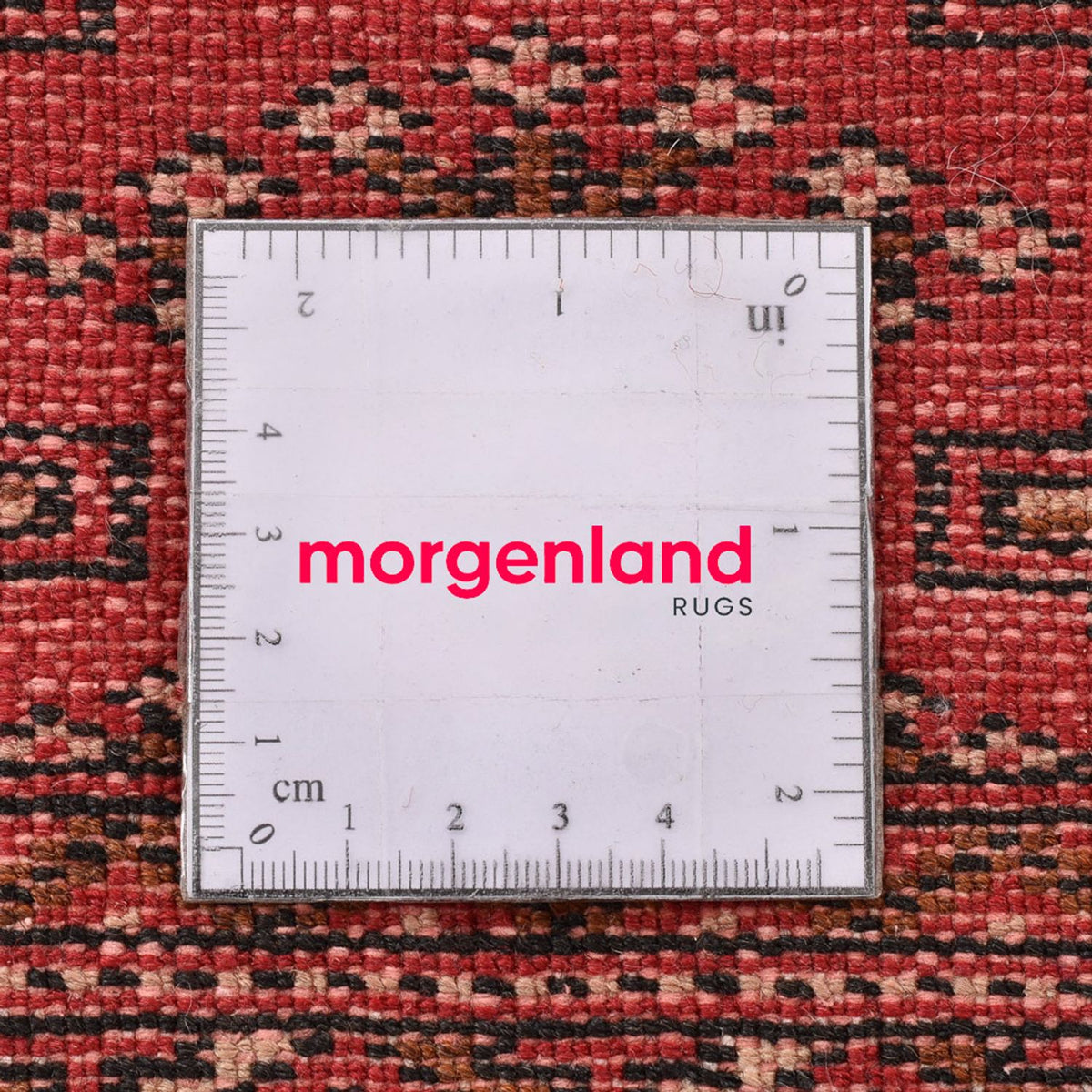 Alfombra Turkaman - 140 x 104 cm - rojo