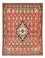 Alfombra persa - Nómada - 143 x 109 cm - rojo claro