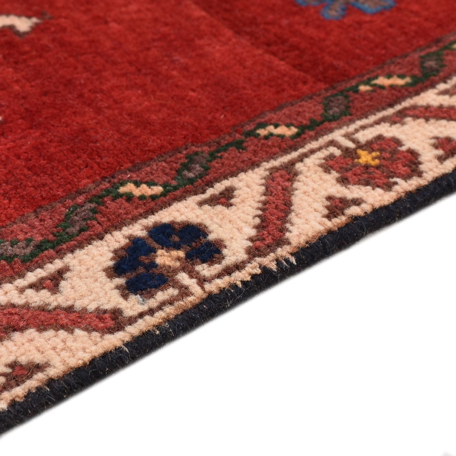 Alfombra de pasillo Alfombra persa - Nómada - 129 x 107 cm - rojo
