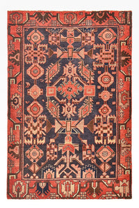 Alfombra persa - Nómada - 159 x 106 cm - rojo