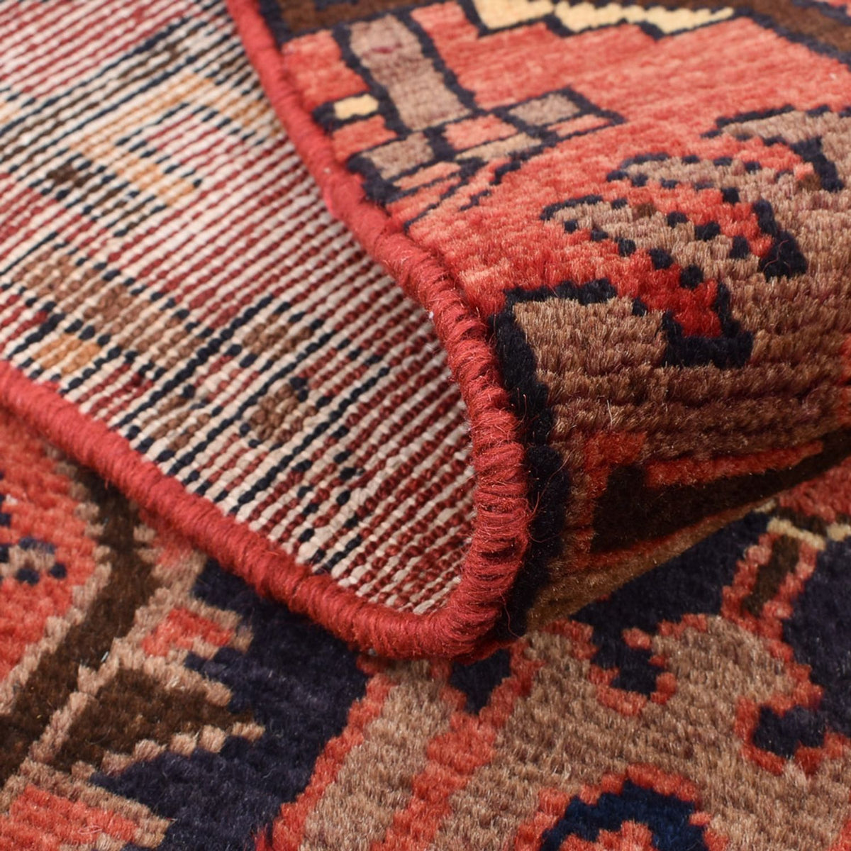 Alfombra persa - Nómada - 159 x 106 cm - rojo