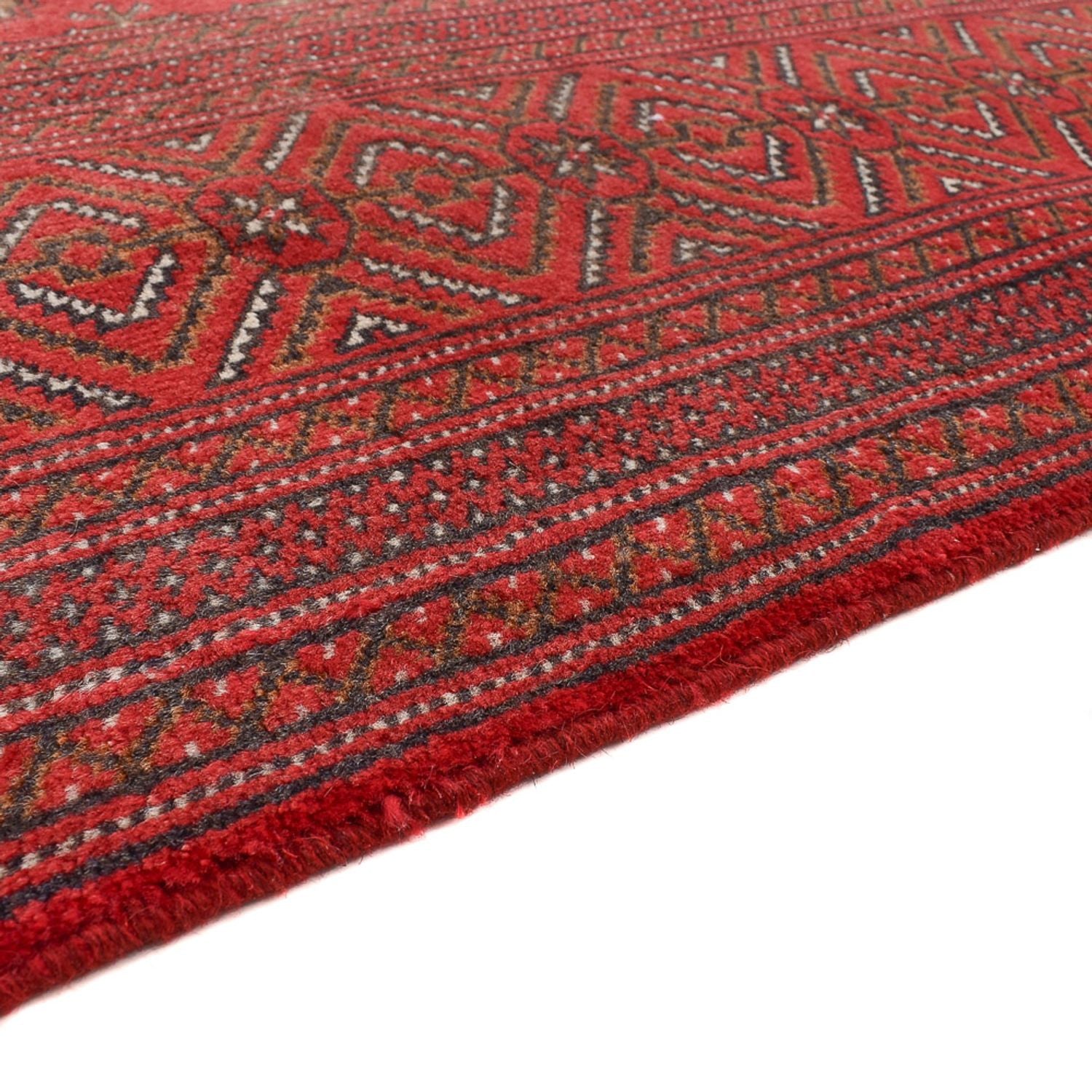Alfombra Turkaman - 385 x 304 cm - rojo