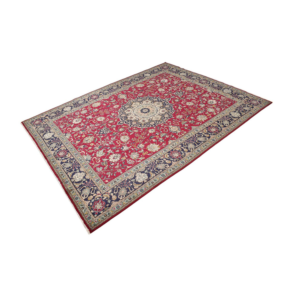 Alfombra persa - Tabriz - 386 x 301 cm - rojo