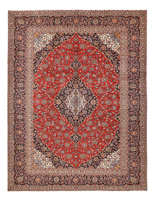 Alfombra persa - Keshan - 395 x 297 cm - rojo