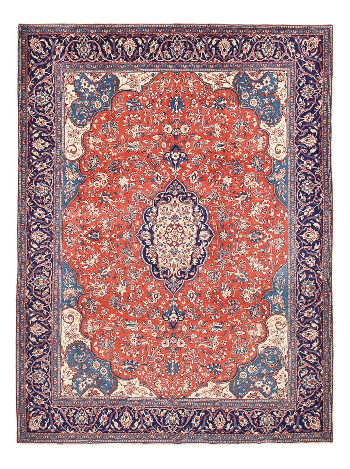 Alfombra persa - Clásica - 401 x 296 cm - rojo claro
