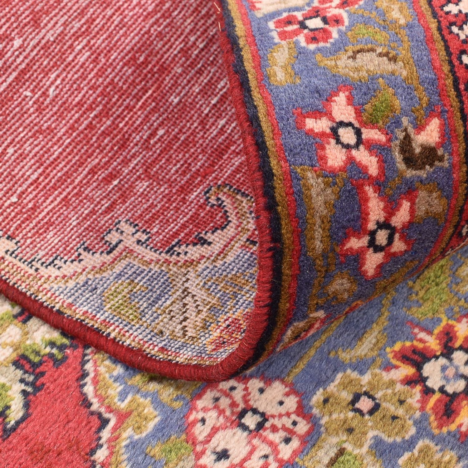Alfombra persa - Tabriz - 142 x 100 cm - rojo