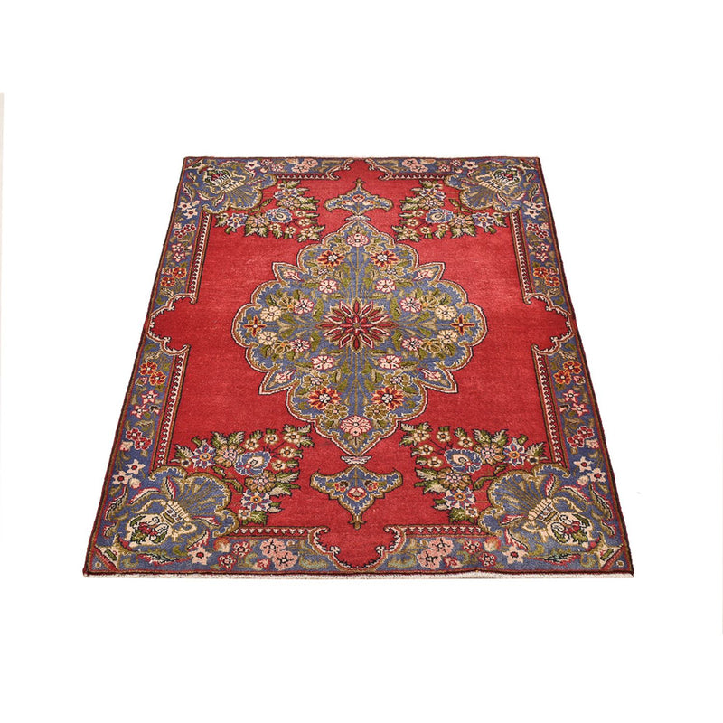 Alfombra persa - Tabriz - 142 x 100 cm - rojo