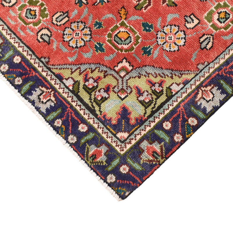 Alfombra persa - Tabriz - 139 x 90 cm - rojo claro