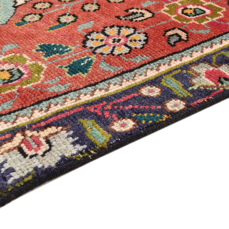Alfombra persa - Tabriz - 139 x 90 cm - rojo claro