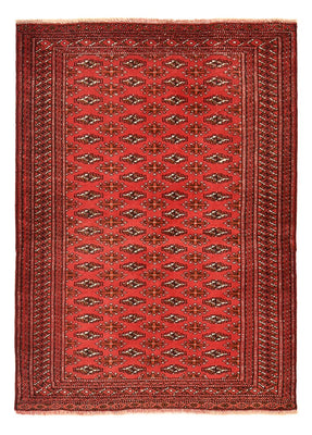 Alfombra Turkaman - 138 x 98 cm - rojo