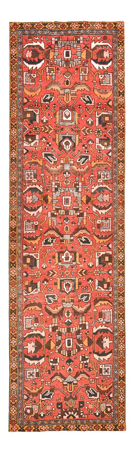 Alfombra de pasillo Alfombra persa - Nómada - 322 x 92 cm - terracota