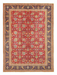 Alfombra persa - Tabriz - 345 x 256 cm - rojo