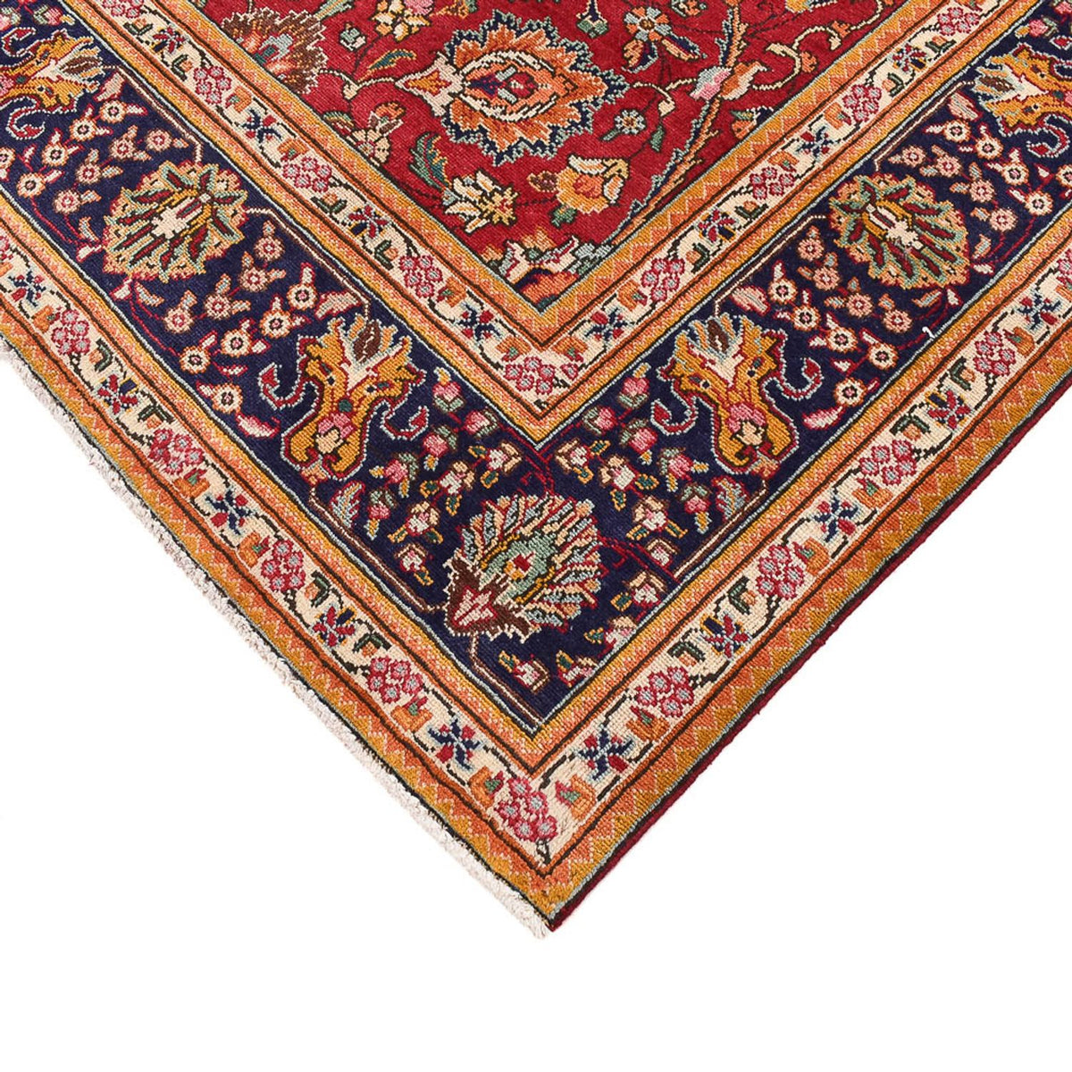 Alfombra persa - Tabriz - 345 x 256 cm - rojo