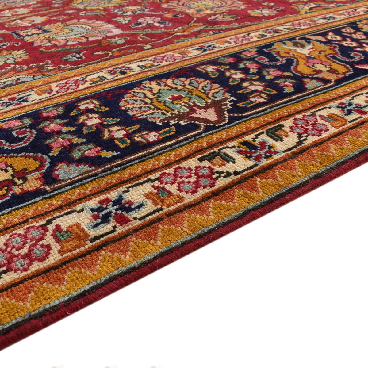 Alfombra persa - Tabriz - 345 x 256 cm - rojo