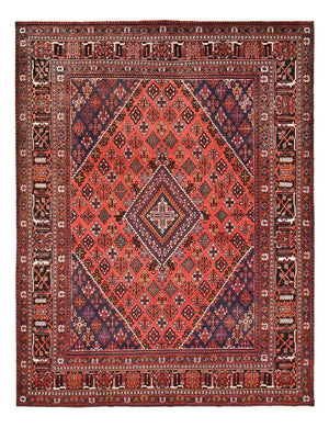 Alfombra persa - Nómada - 393 x 295 cm - rojo