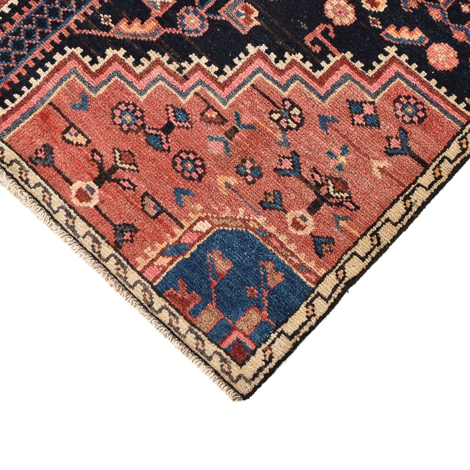 Alfombra persa - Nómada - 153 x 93 cm - rojo claro