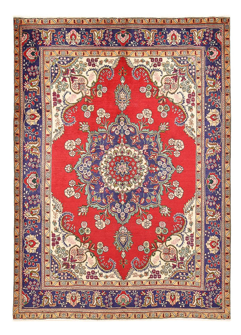 Alfombra persa - Tabriz - 294 x 209 cm - rojo