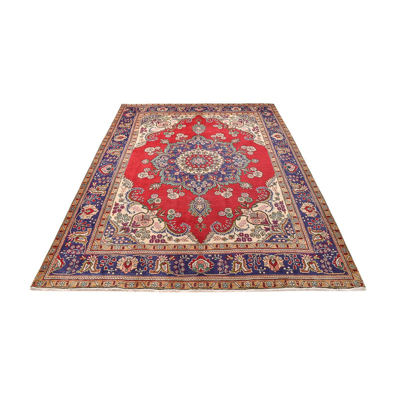 Alfombra persa - Tabriz - 294 x 209 cm - rojo