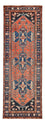 Alfombra de pasillo Alfombra persa - Nómada - 292 x 102 cm - rojo claro