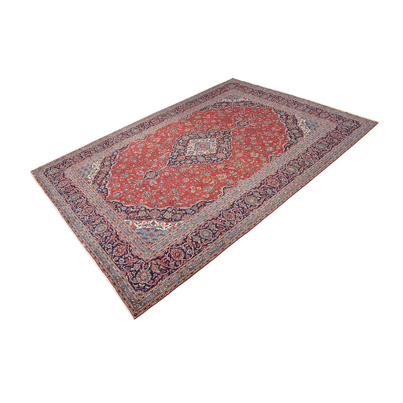 Alfombra persa - Keshan - 403 x 290 cm - rojo