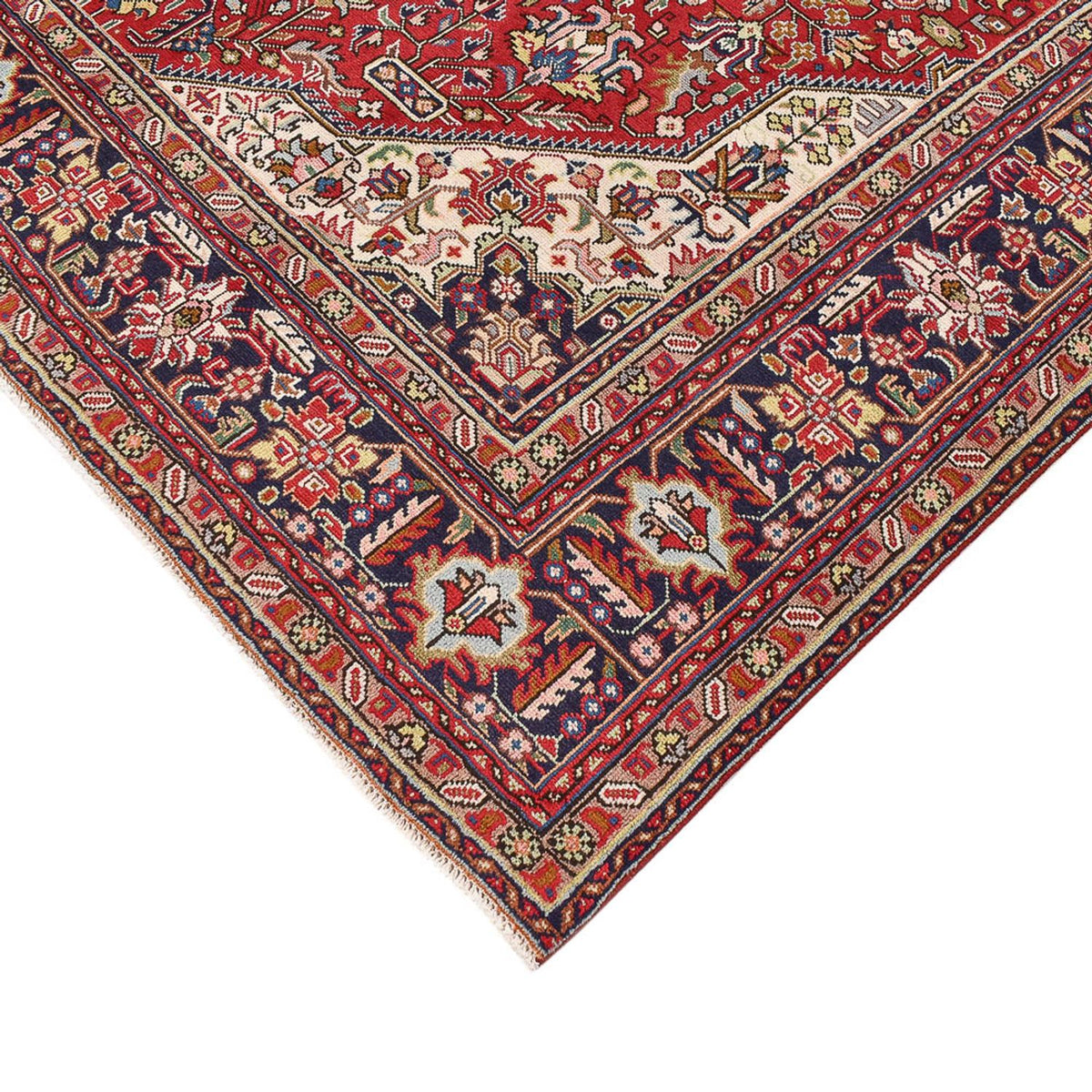 Alfombra persa - Tabriz - 340 x 245 cm - rojo