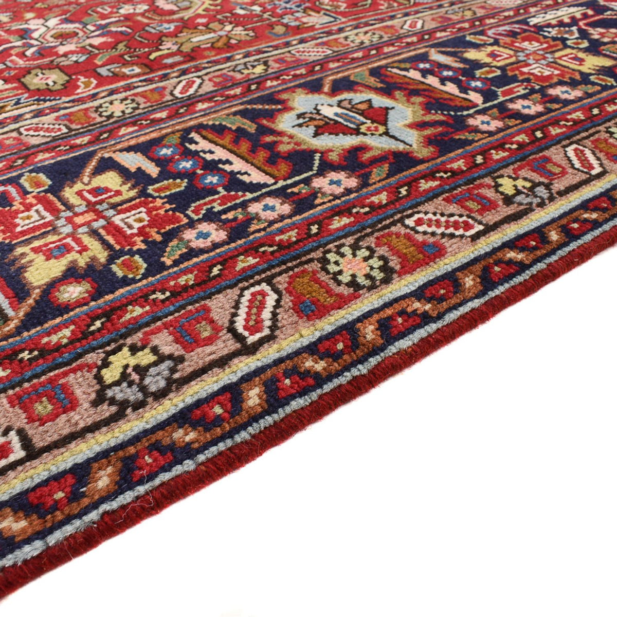 Alfombra persa - Tabriz - 340 x 245 cm - rojo