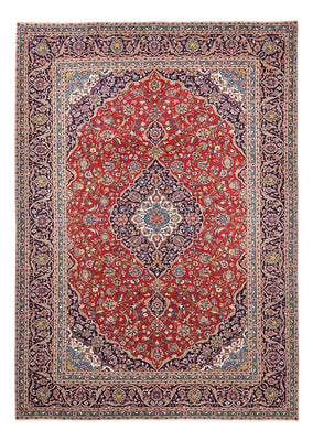 Alfombra persa - Keshan - 403 x 295 cm - rojo