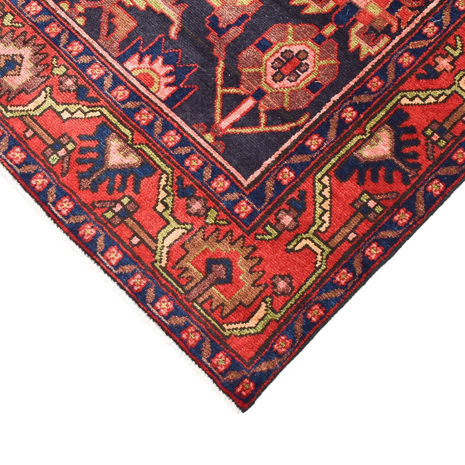 Alfombra persa - Nómada - 205 x 131 cm - multicolor