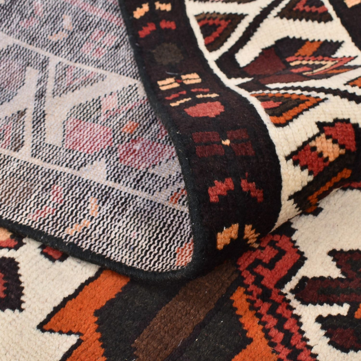 Alfombra persa - Nómada - 218 x 165 cm - multicolor