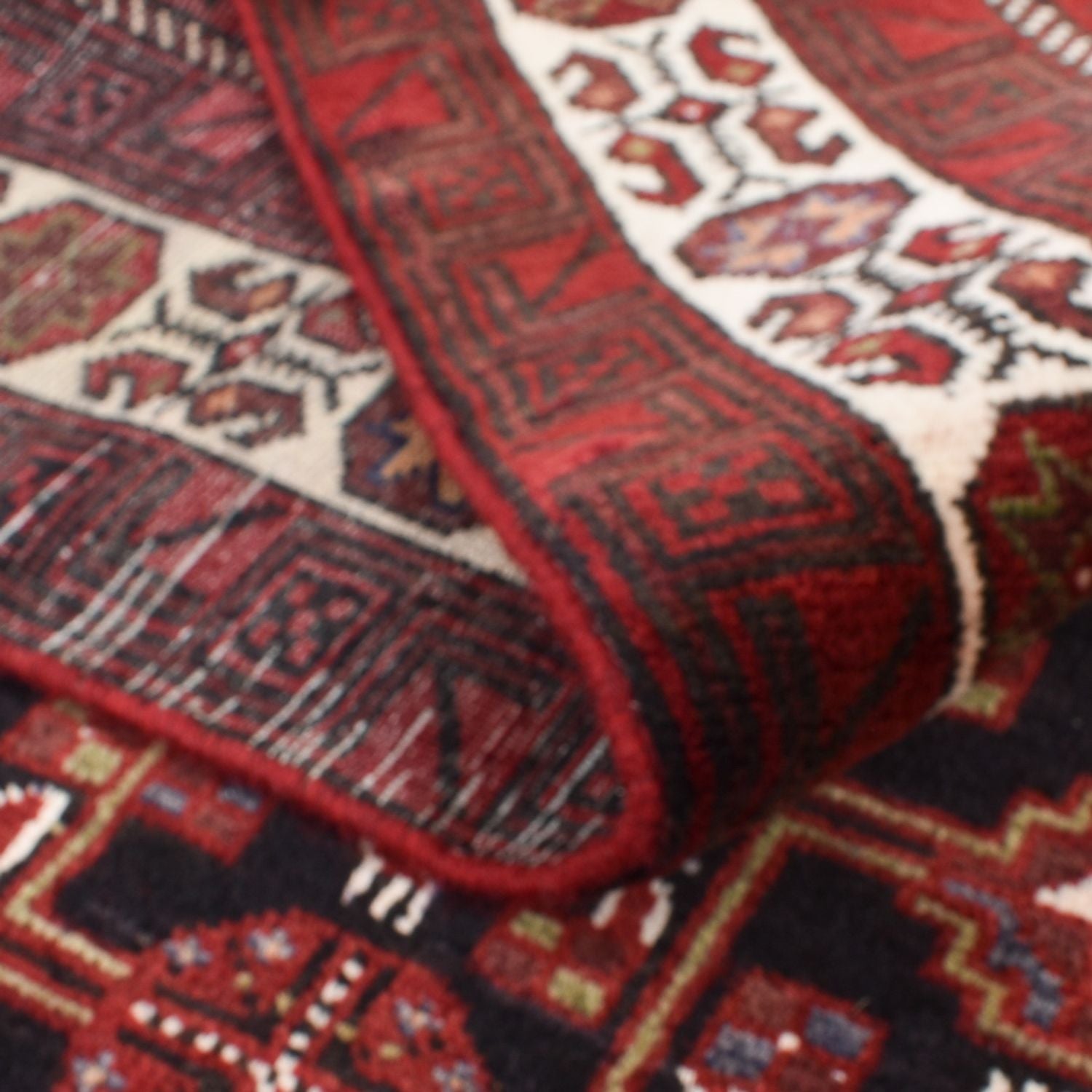 Alfombra de pasillo Alfombra Belutsch - 307 x 147 cm - óxido