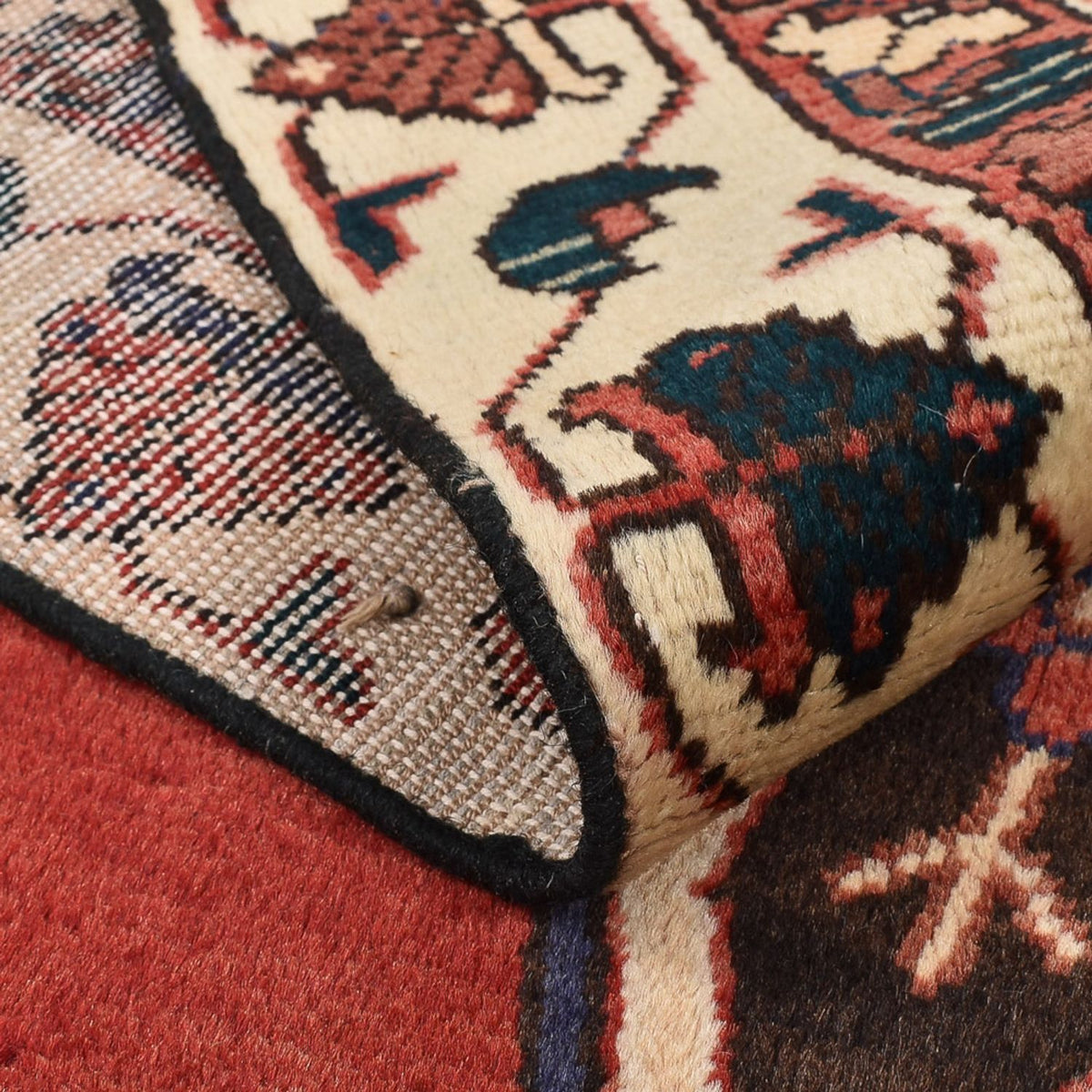 Alfombra persa - Nómada - 193 x 121 cm - multicolor