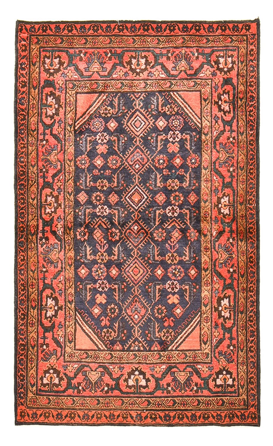 Alfombra persa - Nómada - 190 x 115 cm - rojo claro