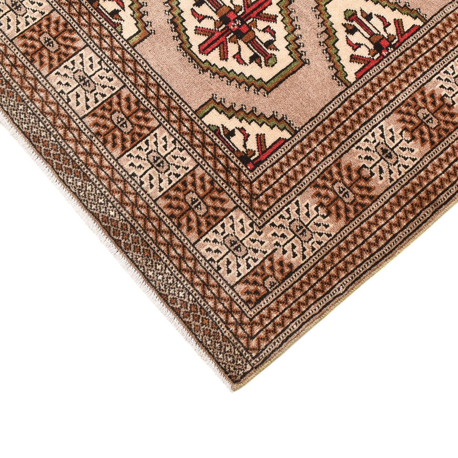 Alfombra Turkaman - 191 x 134 cm - arena