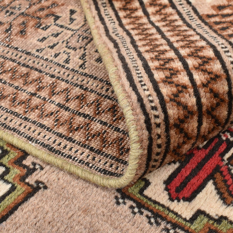 Alfombra Turkaman - 191 x 134 cm - arena