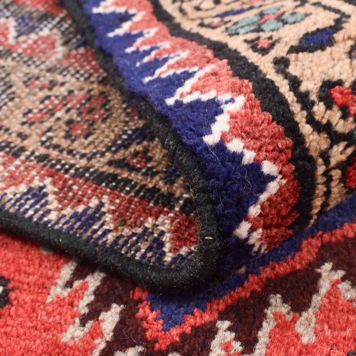 Alfombra persa - Nómada - 148 x 97 cm - multicolor