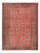 Alfombra Turkaman - 132 x 99 cm - rojo