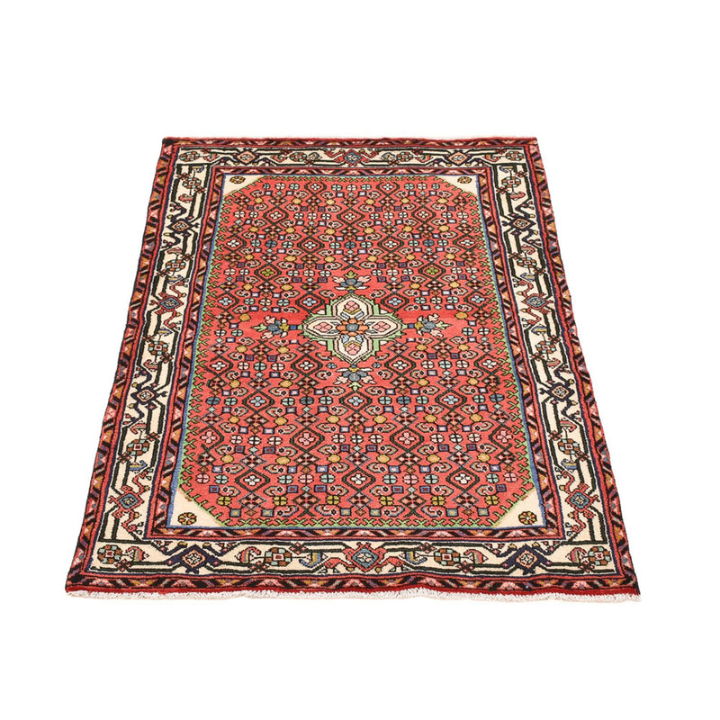 Alfombra persa - Nómada - 132 x 91 cm - rojo
