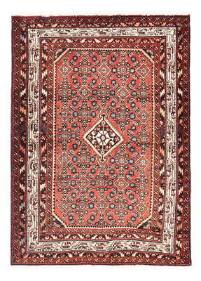 Alfombra persa - Nómada - 148 x 105 cm - rojo claro