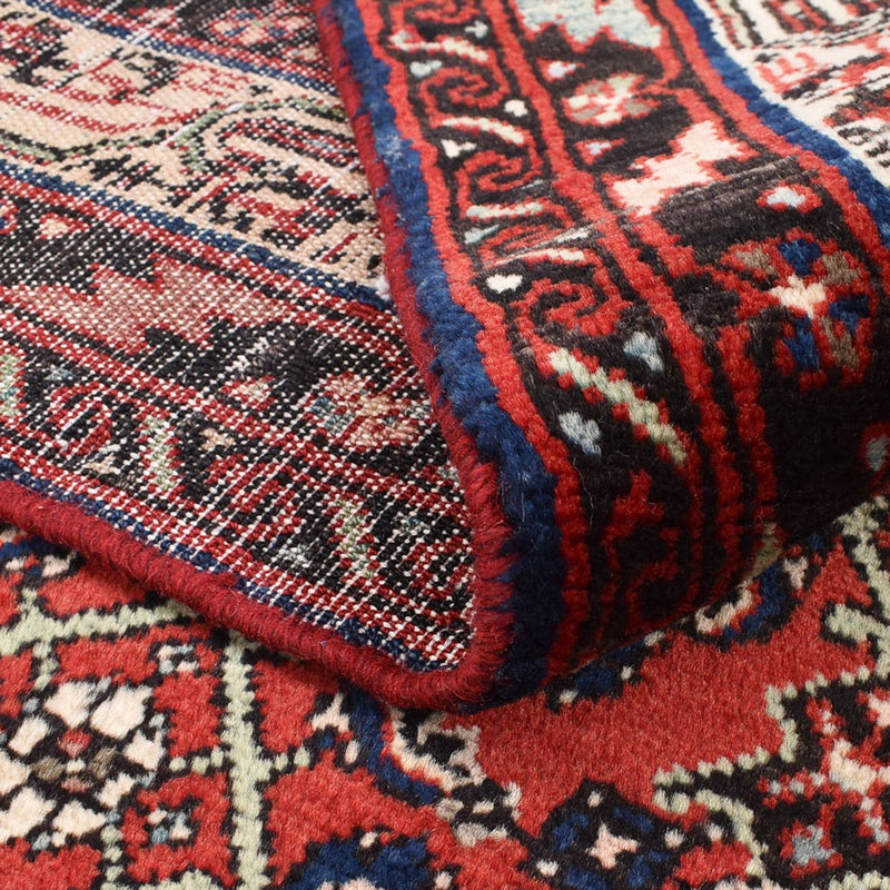 Alfombra persa - Nómada - 148 x 105 cm - rojo claro