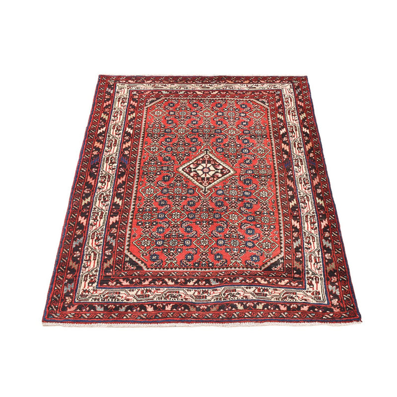 Alfombra persa - Nómada - 148 x 105 cm - rojo claro