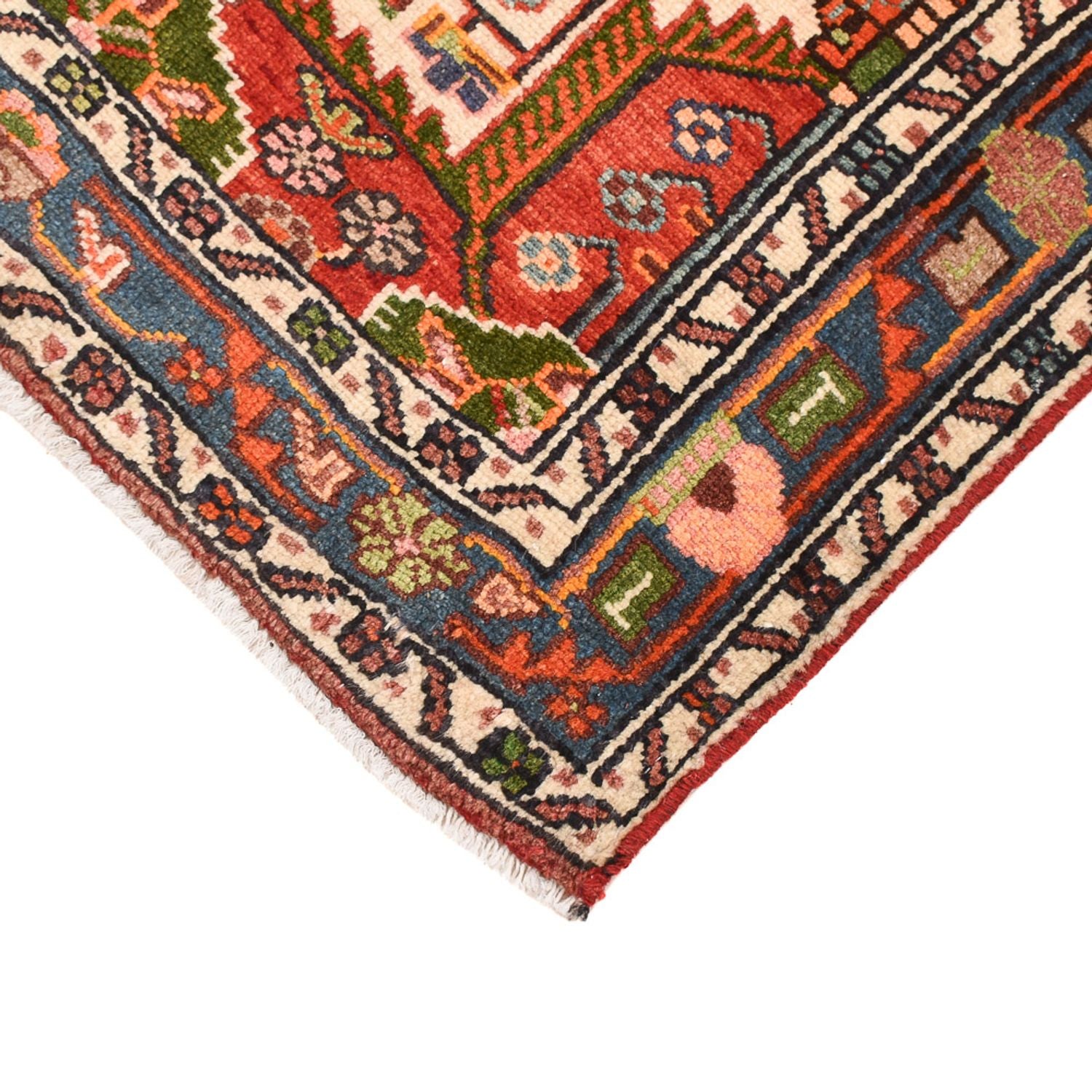 Alfombra persa - Nómada - 118 x 90 cm - multicolor