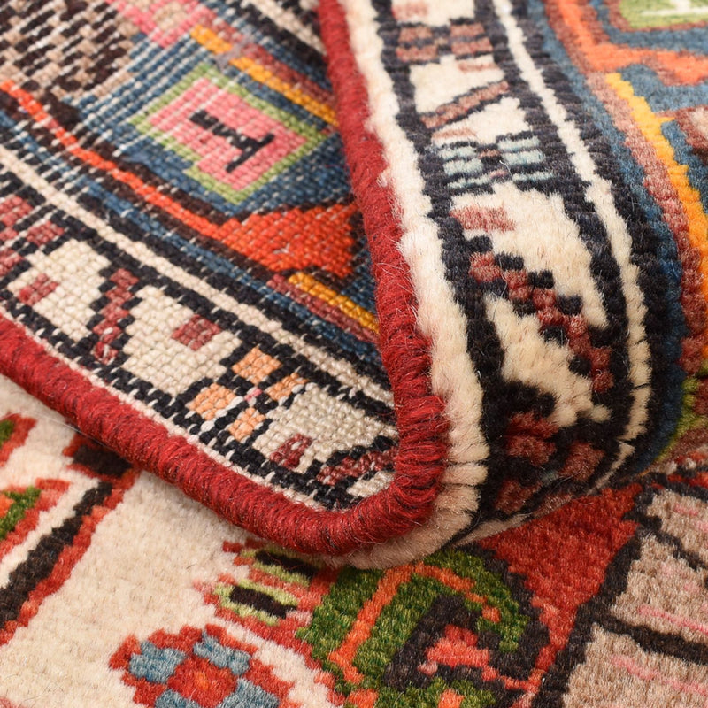 Alfombra persa - Nómada - 118 x 90 cm - multicolor